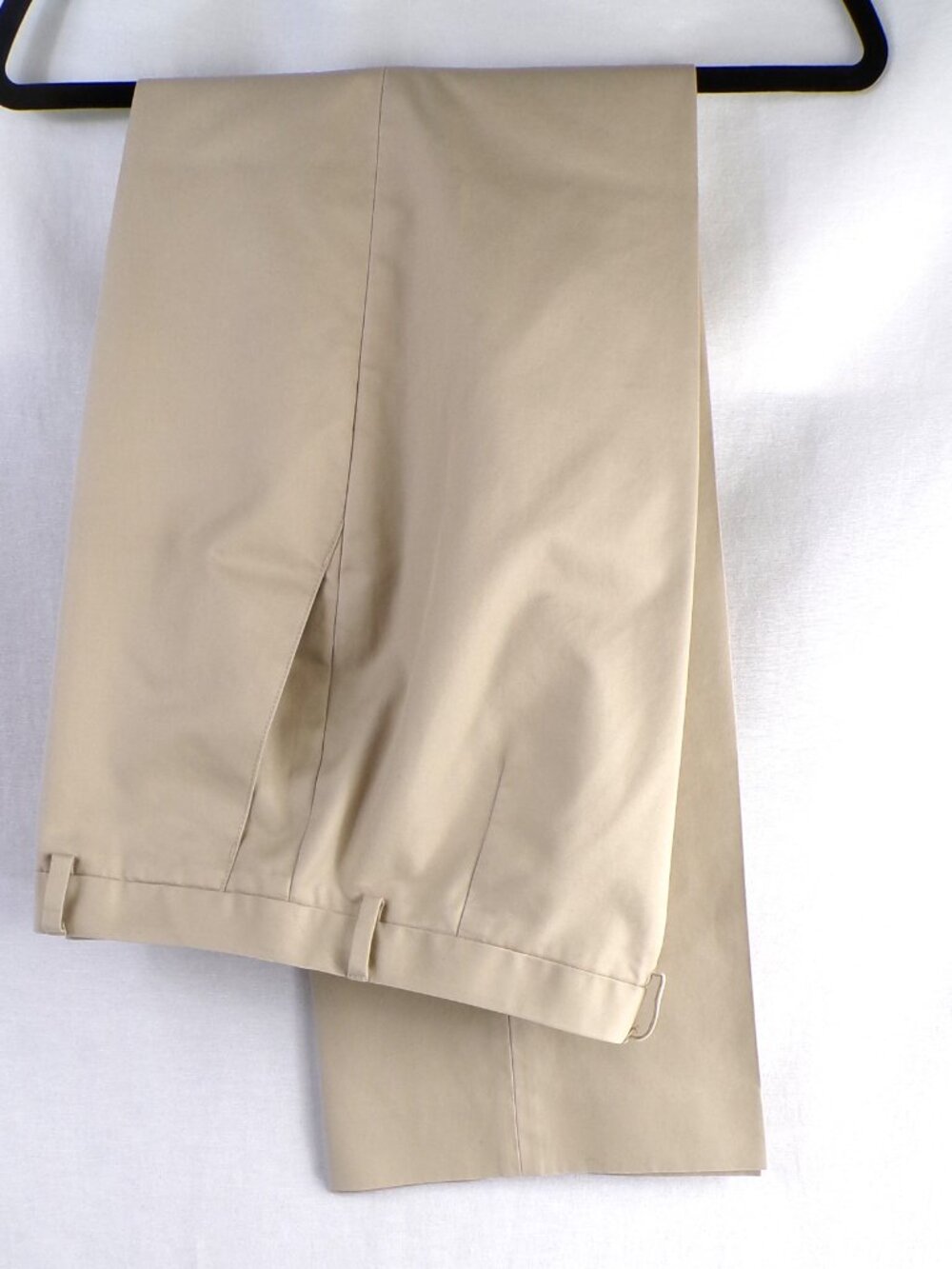 Brooks Brothers Advantage Chinos Light Khaki Size 10 (34x32) NWOT 100% Cotton